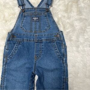 OshKosh B'gosh Classic Blue Overalls size 12 months